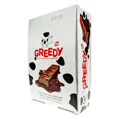 GREEDY COCOA WAFER 30G