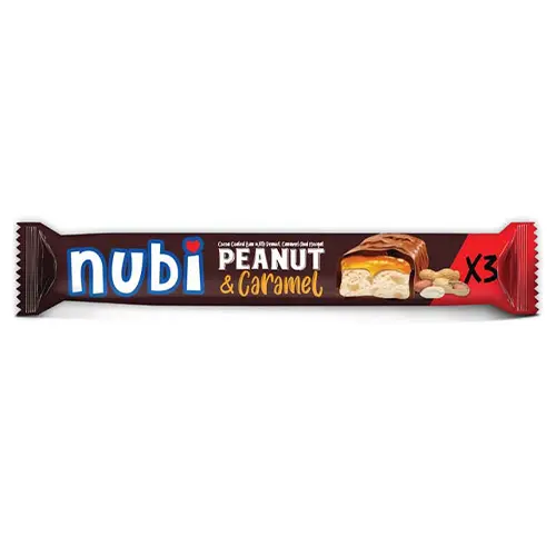 NUBI PEANUT Y CARAMEL 75G